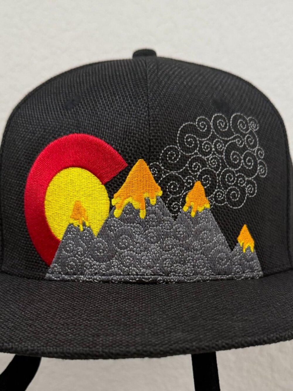 Mens Grassroots California Dabroots Fitted Hat Size 7 3/8